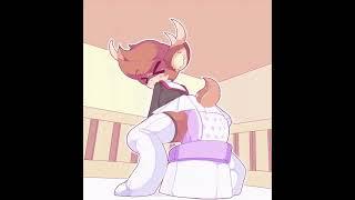 Deer making fudgy huggies diaper mess animación #diapers