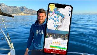 Balık avı ve Avlak yerleri için kullandığımız tüm uygulamlar Navionics - Windy - MarineTraffic