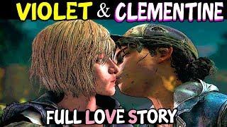 Violet & Clementine FULL LOVE STORY The Walking Dead The Final Season Episodes - Violet Romance