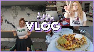 ANTALYA VLOG #1 - SONUNDA GELDİM MERKÜR RETROSU YETO SERAYLA BİR GÜN AİLEMİN DÜKKANINDAYIZ 