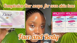 3 COMPLEXION BAR SOAPS FOR HEALTHY EVEN SKIN TONE