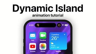 Apple Dynamic Island Animation - After Effects Tutorial