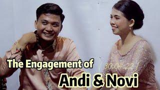 The Engagement of Andi & Novi