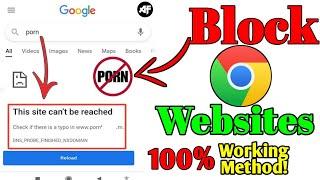 How to Block Porn Websites on Chrome