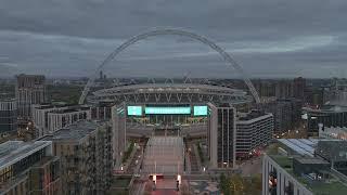 4K Drone Footage Wembley Park To Wembley Stadium