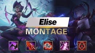 Elise Montage - 蜘蛛饃ZhiZhuMo Montage  Best Elise Plays