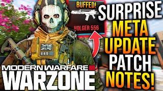 WARZONE All SURPRISE META UPDATE PATCH NOTES New RIFLE BUFFS MORS Fixed & More WARZONE META