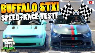 BESTES Muscle Car in GTA Online BUFFALO STX Speed + Race Test GTA 5 Online THE CONTRACT Update