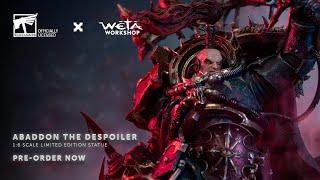 Warhammer 40000  Abaddon the Despoiler 16 Scale Limited Edition Statue by Wētā Workshop