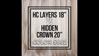 Length & Volume comparison- Hidden Crown