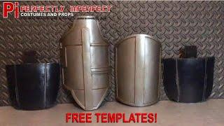 How to make Mandalorian Armour - Thighs & Hips - FREE templates