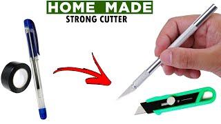 how to make pen knife at home  how to make pen knife  how to make pen knife with pen