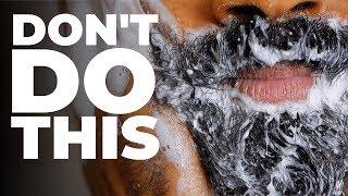 5 Beard Washing Mistakes & How To Fix Them