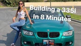 Building an N55 BMW 335i in 8 Minutes Best E93 E92 E90 Mods 500 Horsepower Pure Stage 2 Beast