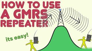 How To Use A GMRS Repeater - How To Find A Repeater AND GMRS Repeater Rules AND Etiquette