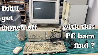 Did I get ripped off with this PC barn find ?