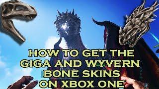 How to get the Giga & wyvern bone skins on xbox