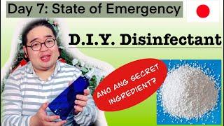 Day 7 State of Emergency  How to make an alternative for alcohol? ENG & 日本語