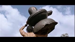 HD 1080 p Prabhas Lifting Shivling & Shiv Tandav Strotram as a background song