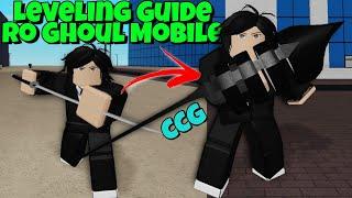 Ro Ghoul Mobile Leveling Guide CCG 2022 - *NEW