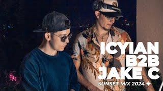 Icyian b2b Jake C  Sunset Mix 2024  Tech House + House + More