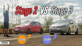 Polo GT TSI Stage 3 Vs Polo GT TSI Stage 2  Whats the Difference?  Drag Race