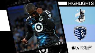 Minnesota United vs. Sporting Kansas City  Full Match Highlights  April 27 2024