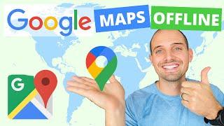 How to Use Google Maps Offline + a BETTER option  Offline maps and navigation app