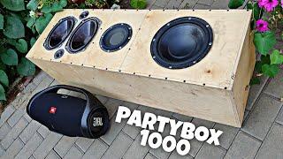 Собрал Дешёвый JBL PartyBox 1000  Своими Руками