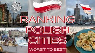  Ranking 8 Cities in Poland from WORST to BEST