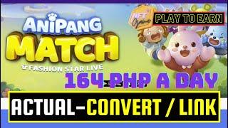 Anipang Match Actual Convert  Link wemix 164 a DAY