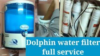 Dolphin water filter service  ro water purifier service  water filter ki service kaise kre