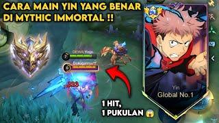 BEGINI CARA MAIN YIN YANG BENAR DI MYTHIC IMMORTALAUTO MVP AUTO WIN  YIN GAMEPLAY 2024  MLBB