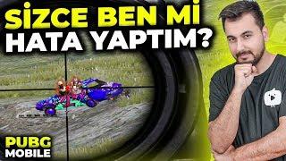 SİZCE BEN Mİ HATA YAPTIM ??  PUBG MOBILE