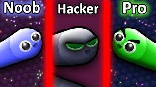 NOOB vs PRO vs HACKER in Slither.io 2