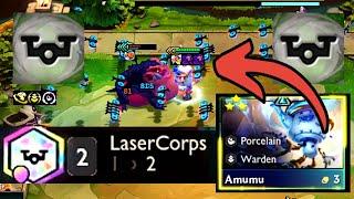 LaserCorps special agent Amumu 3 Star  TFT Set 11