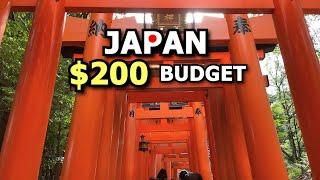 $200 Budget 5 Days Travel in Japan