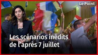 Législatives  les scénarios inédits de laprès 7 juillet. La chronique politique de Nathalie Schuck