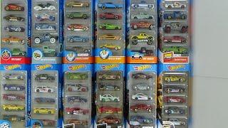 Hot Wheels 5-packs from 2016 2017 2018 & 2019