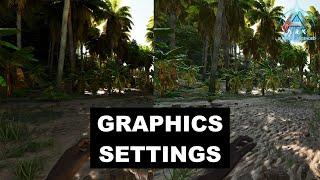 Graphics settings comparison  ARK Survival Ascended