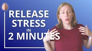 Quick Stress Release Anxiety Reduction Technique Anxiety Skills #19