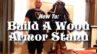 How To Build a Wooden Armor Stand $60