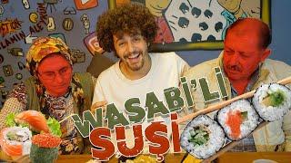 İLK KEZ SUSHİ YEDİK FULL WASABİ