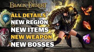 BDO  How to Craft New Weapon  Everything You Need To Know About New Region  New Items