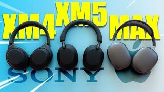 Sony WH-1000XM5 Review VS Airpods MAX VS XM4  Its Not Even Close.