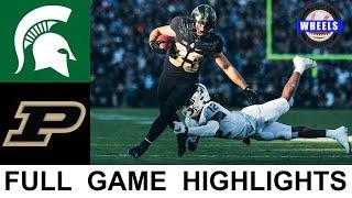 #3 Michigan State vs Purdue Highlights  College Football Week 10  2021 College Football Highlights