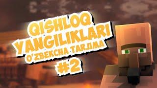 Qishloq Yangiliklari   Villger news  Uzbek tilida Minecraft kulgili  Element animation