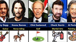 Hollywood Actors and Their Hobbies You Didnt Know