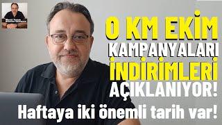 0 km otomobil kampanyaları indirimleri açıklanıyor Haftaya iki önemli tarih var #indirim #kampanya