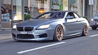 MODIFIED BMW M6 Coupe & Gran Coupes going CRAZY in Zurich